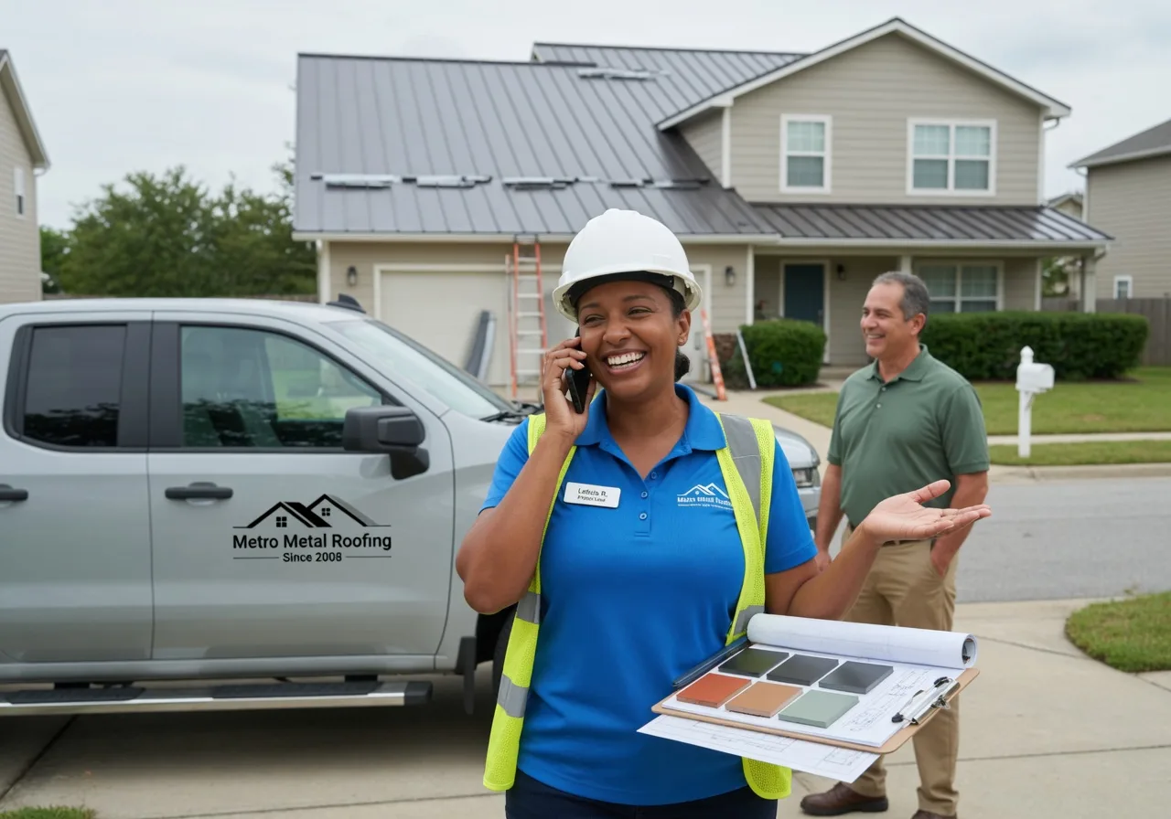 Storm Damage Metal Roof Repair in Spanish Fort, AL